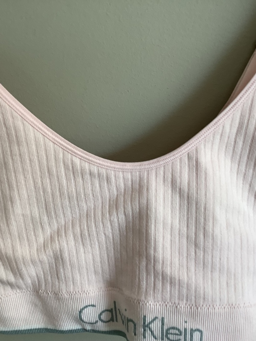 $5 Add On -PInk Ribbed Bralette / Sport Bra - Picture 3 of 6